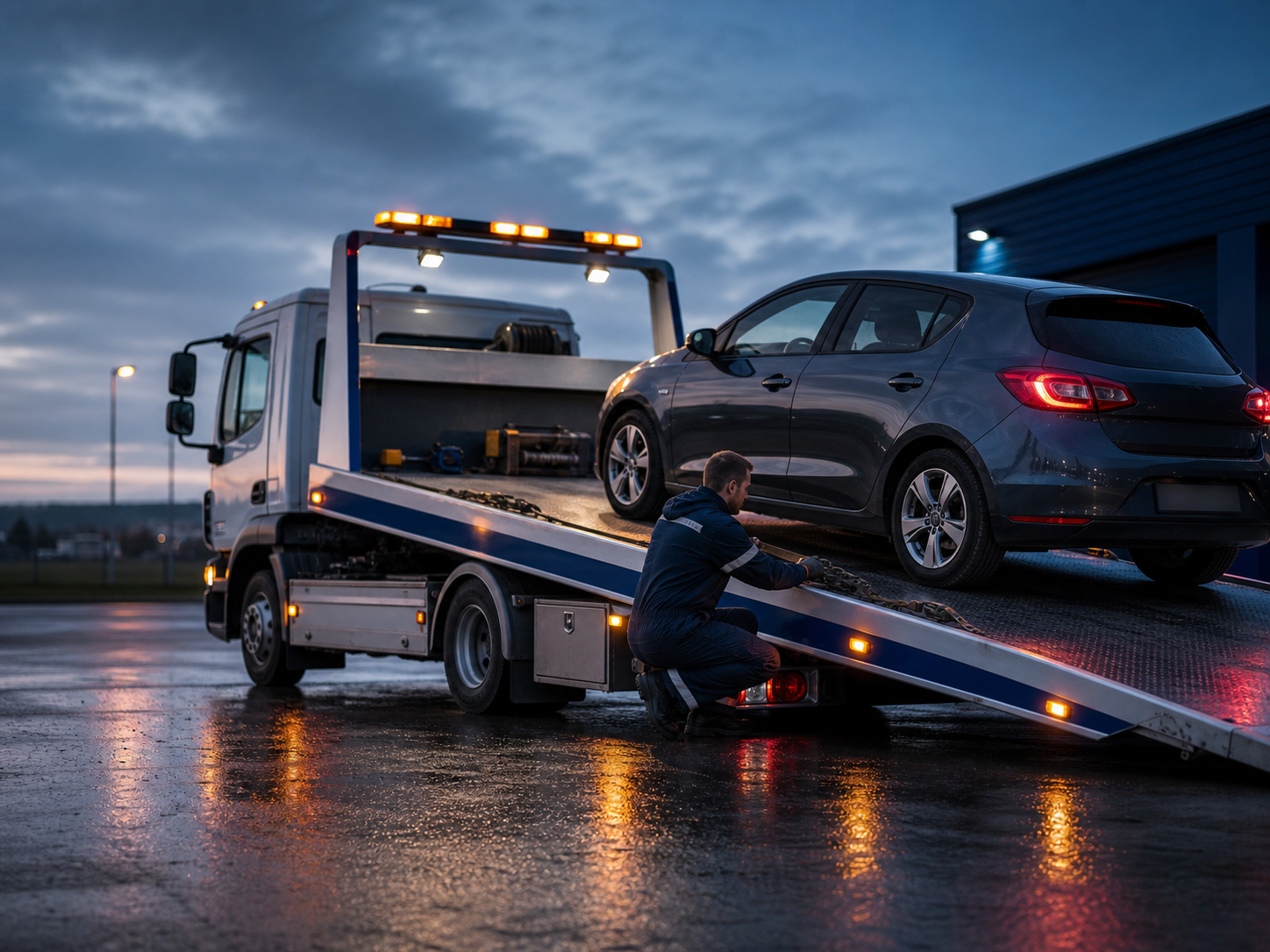 Car recovery and roadside assistance support